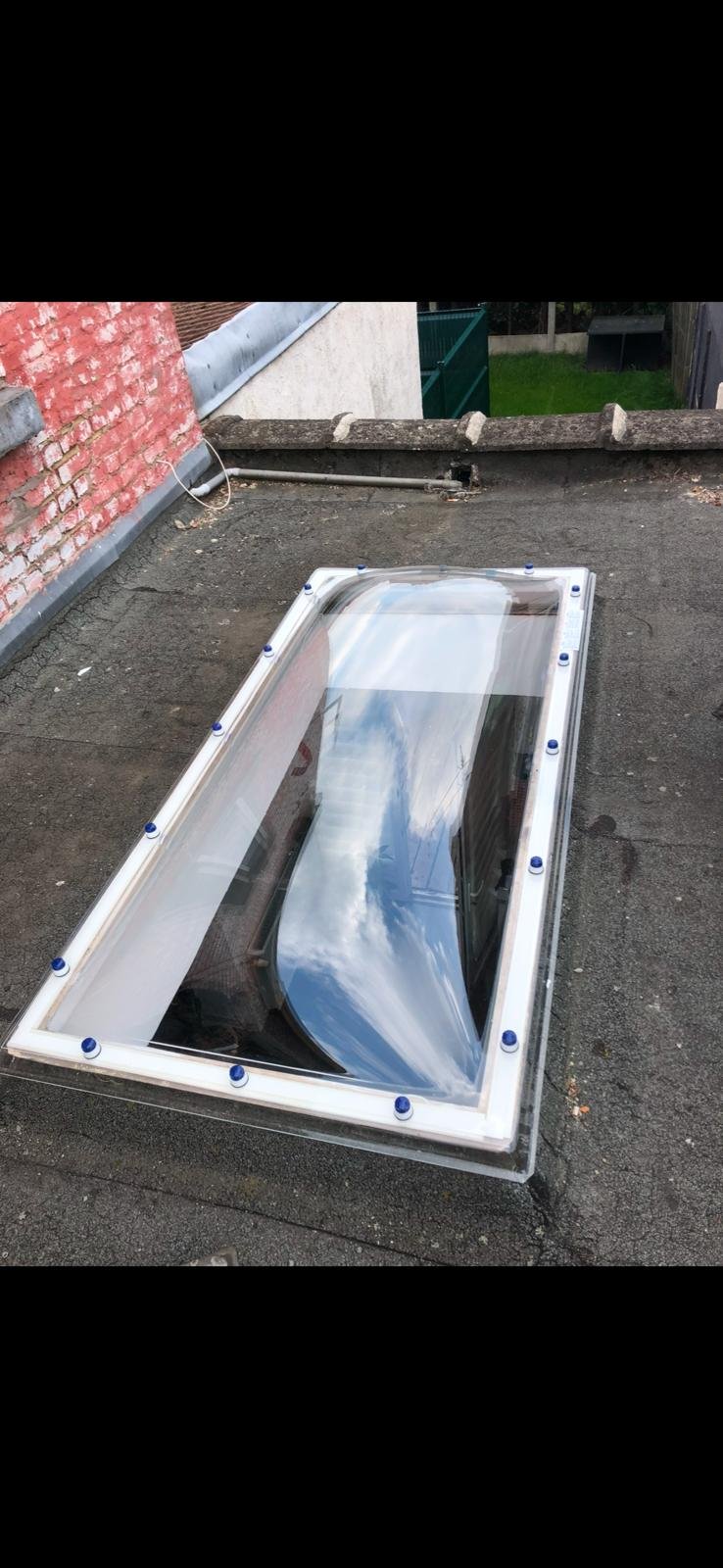 Peinture et traitement de façade velux skydom 59125