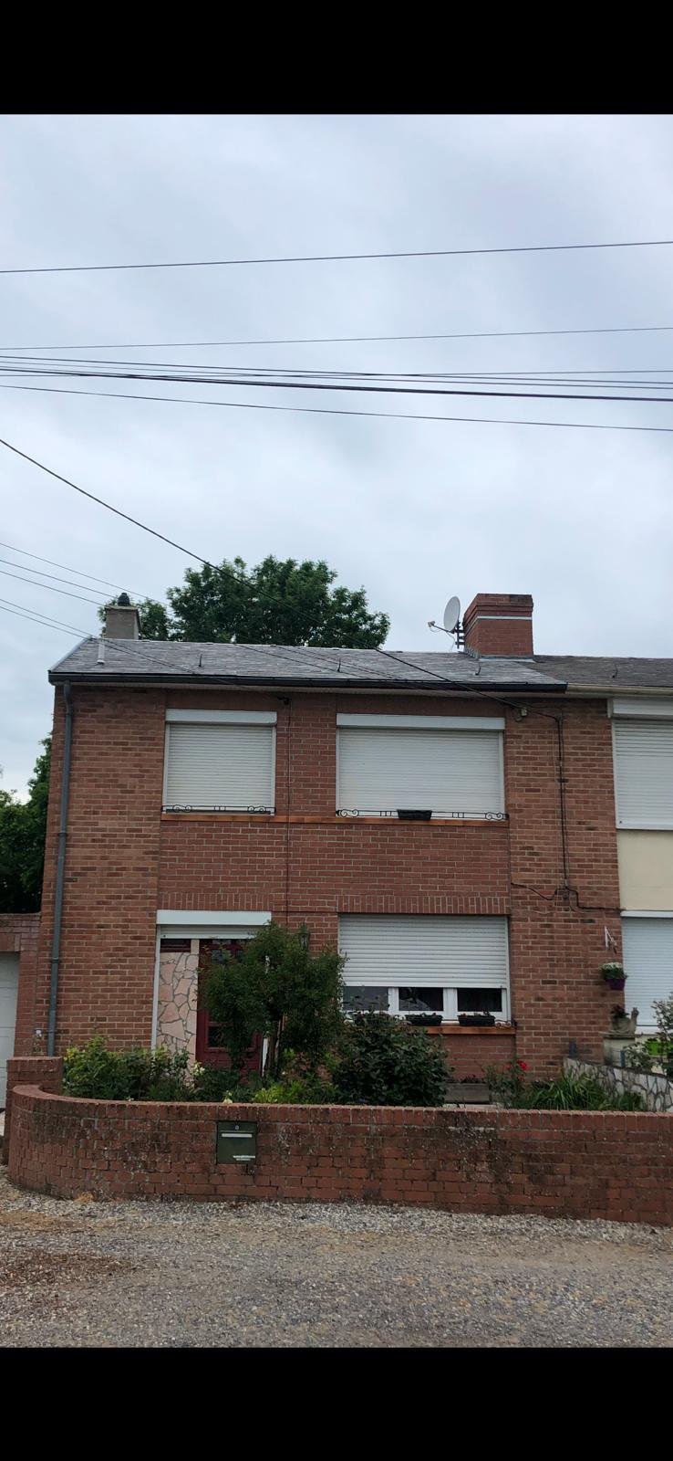 Avant/ apres demoussage et nettoyage facade - Photo 2