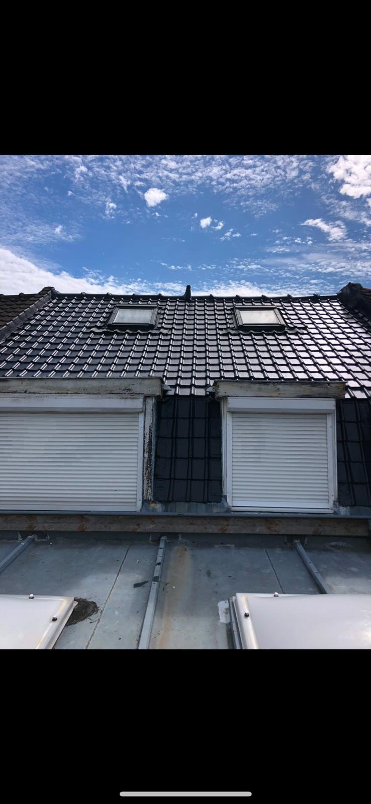 Rénovation toiture avant & après